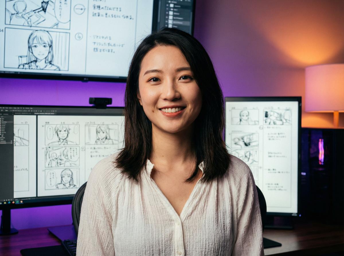 成人小说动漫制片人林雪琴